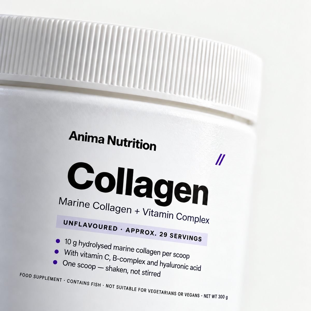 Anima Marine collagen + vitamin C complex, 300 g, image 7