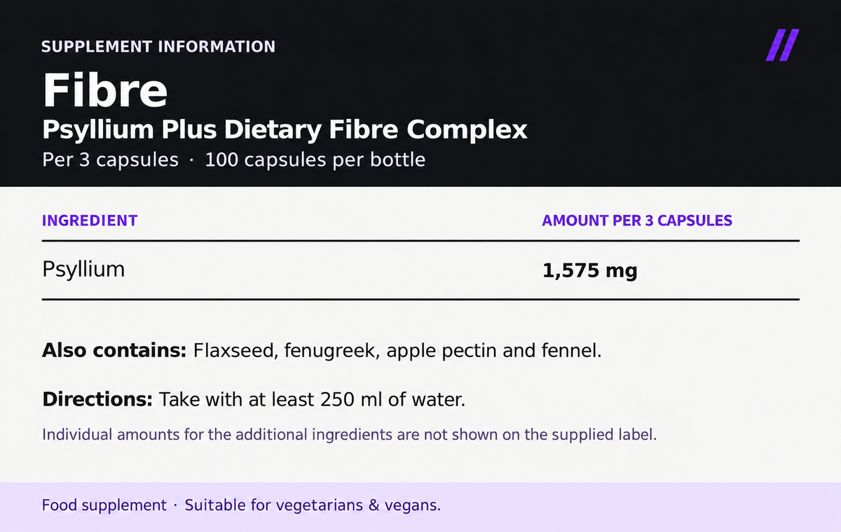 Anima Psyllium husk fibre complex, image 6