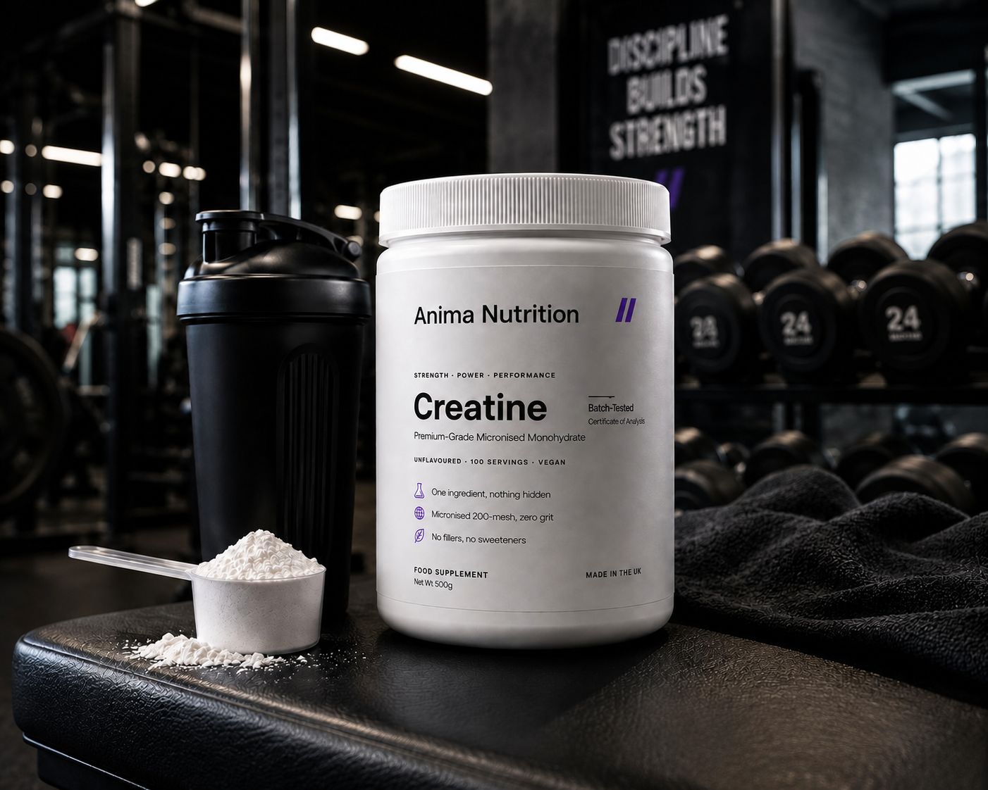Creatine — Micronised Monohydrate | 500g
