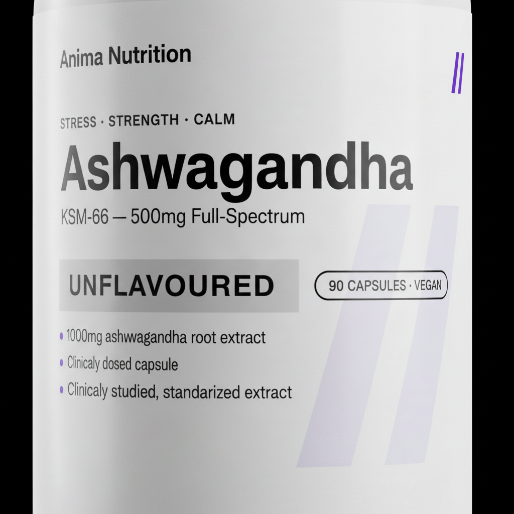Ashwagandha — Full-Spectrum Root Extract 500mg