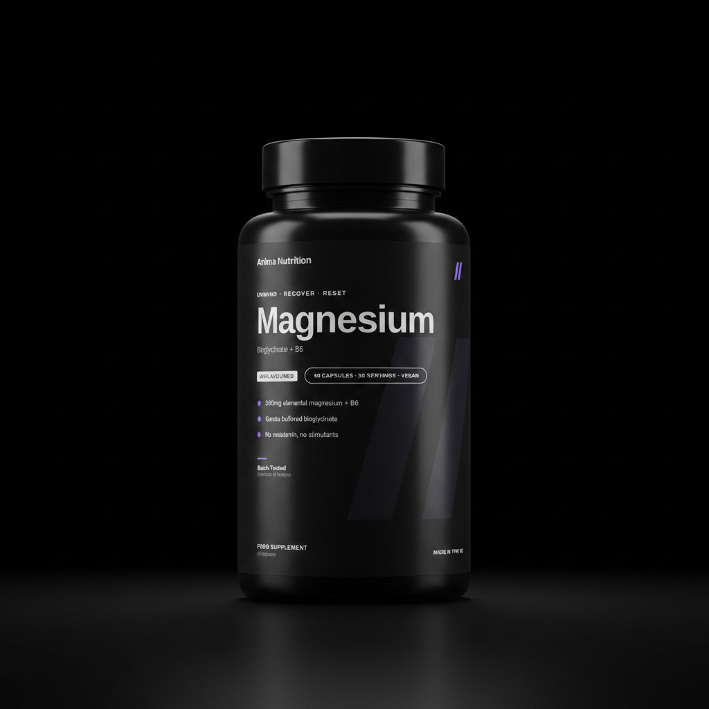 Magnesium — Bisglycinate + B6