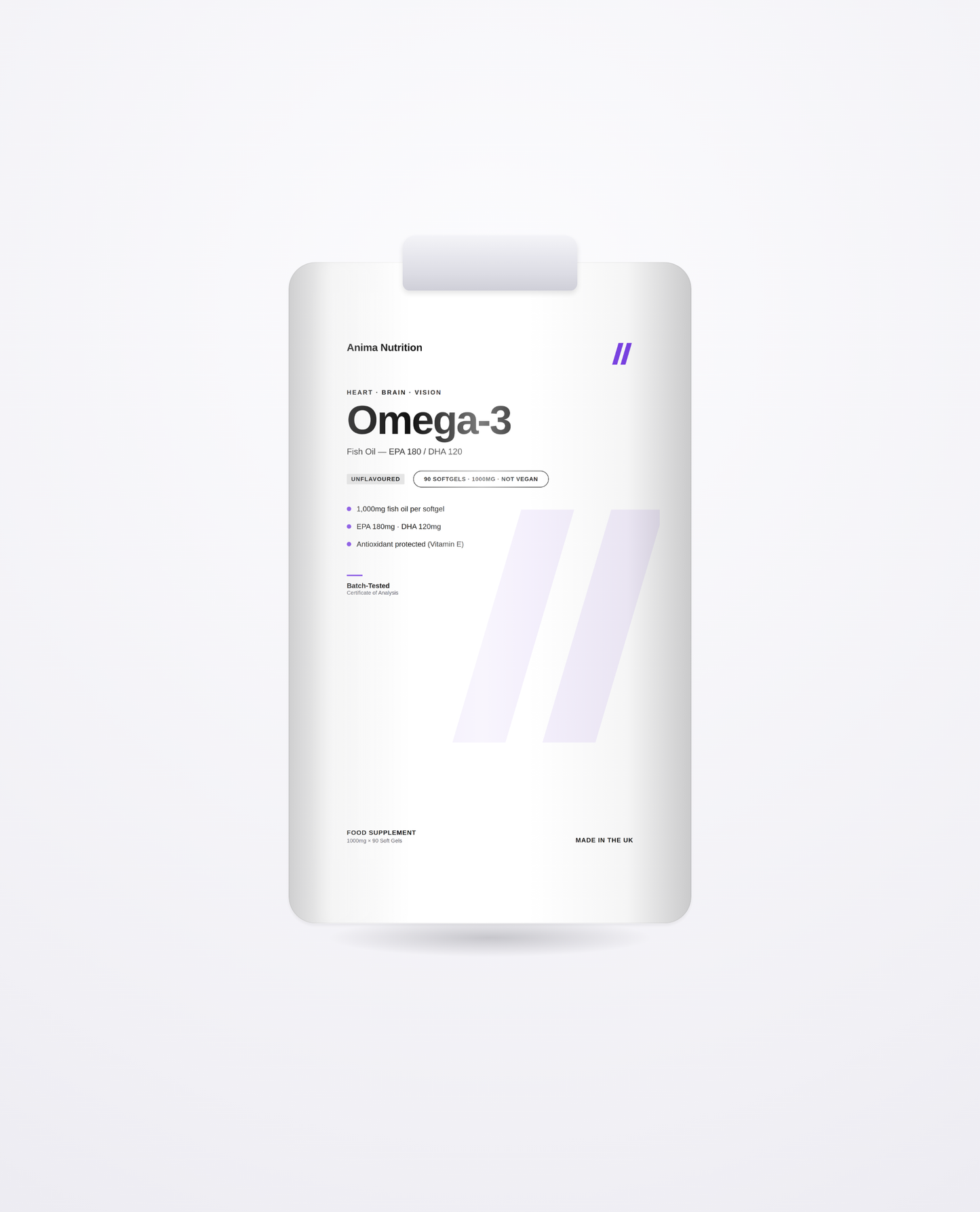 Omega-3 Fish Oil — Anima Nutrition pack