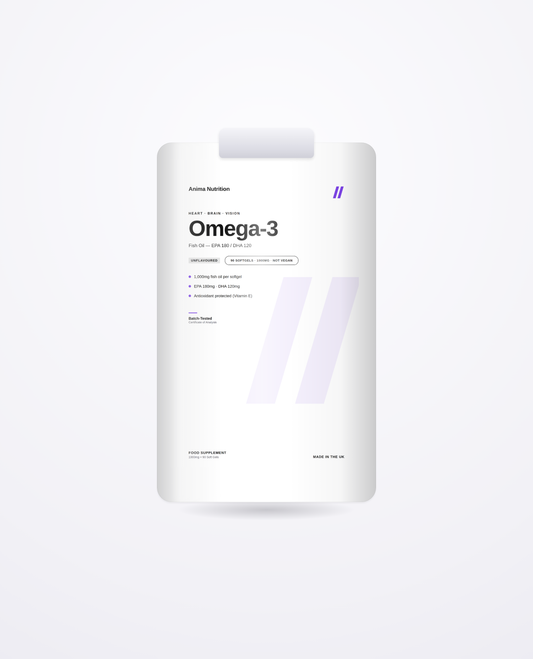 Omega-3 Fish Oil — Anima Nutrition pack