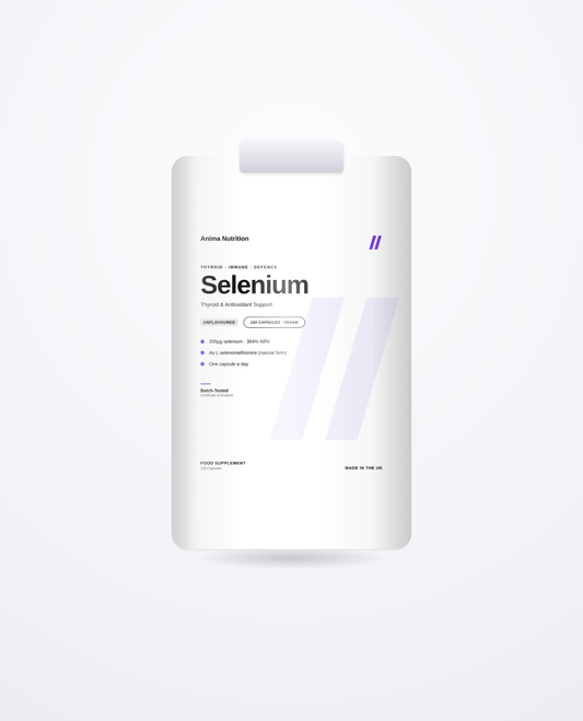 Selenium — Anima Nutrition pack