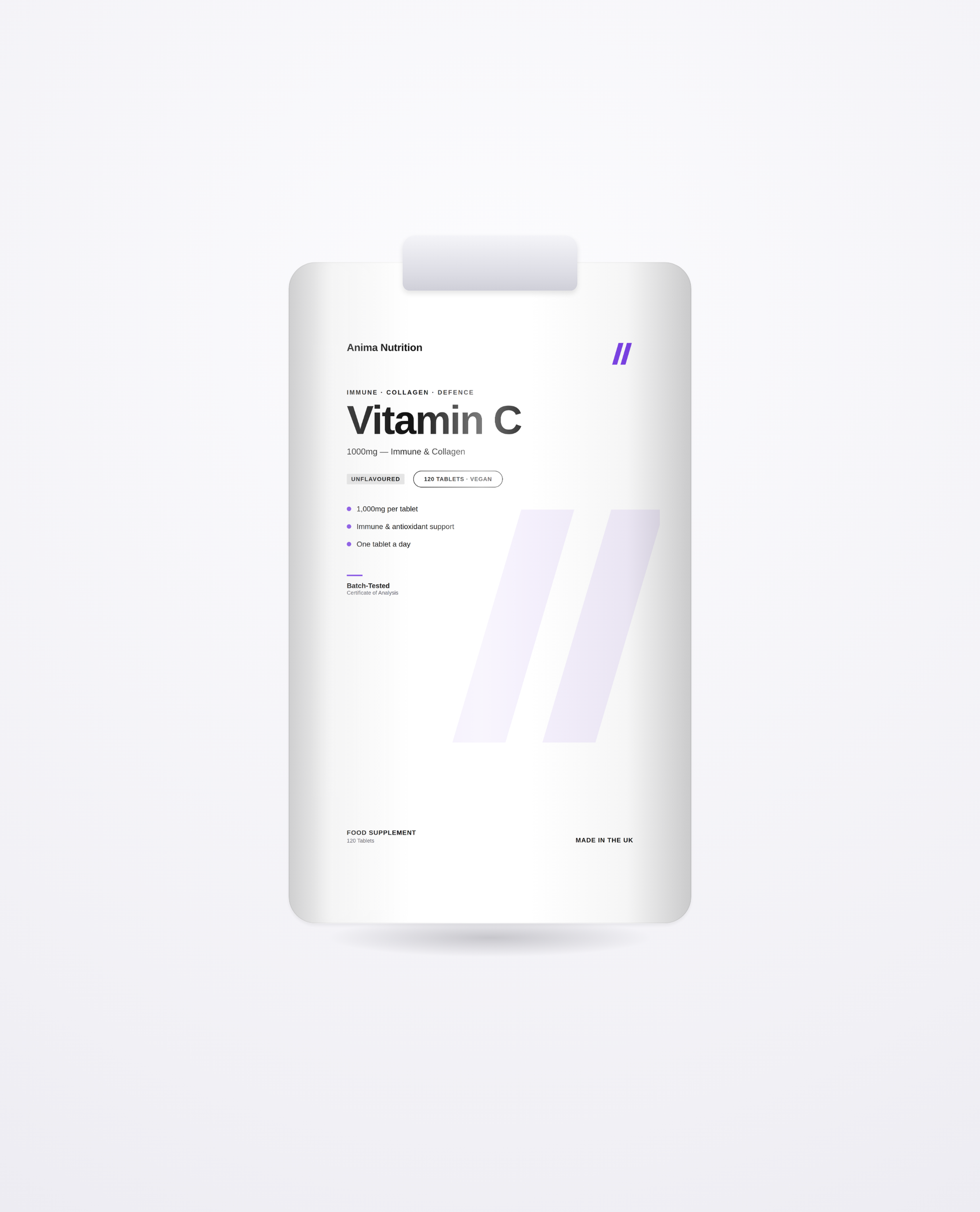 Vitamin C 1000mg — Anima Nutrition pack