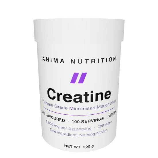Anima Creatine 500 g tub — interactive 3D model