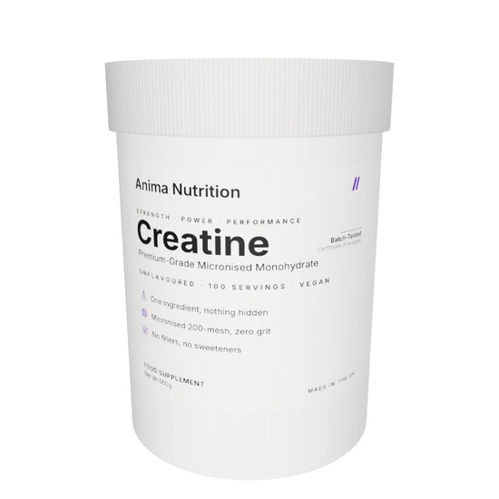 Anima Creatine 500 g tub — interactive 3D model