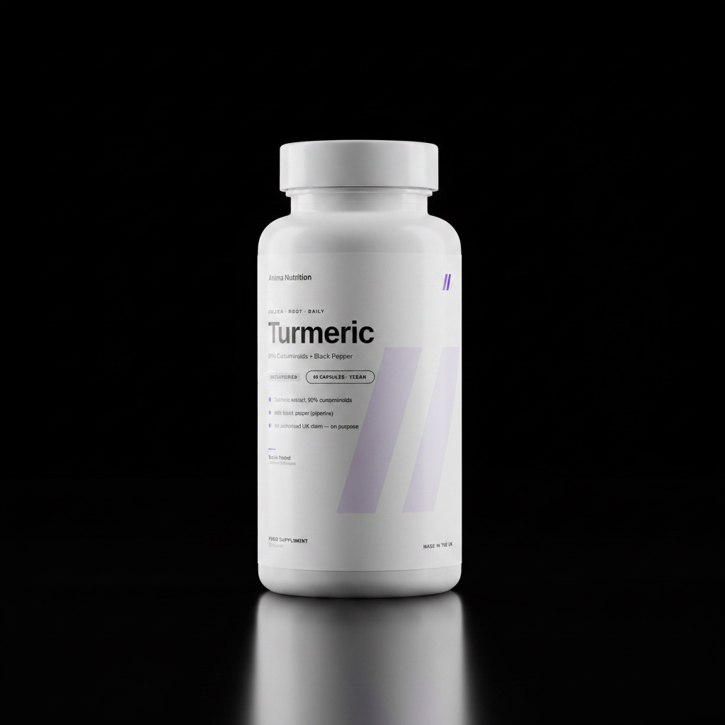 Turmeric — 95% Curcuminoids + Black Pepper
