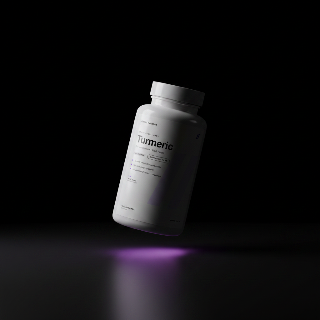 Turmeric — 95% Curcuminoids + Black Pepper